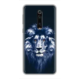 Чохол з картинкою ЛЕВ для Xiaomi Redmi K20 (VPrint) (Синій Лев)