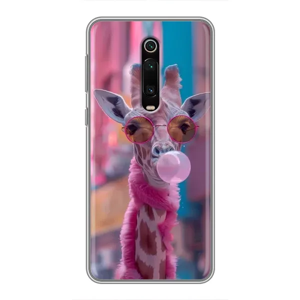 Чохол з принтом «Стильна жирафа» для Xiaomi Redmi K20