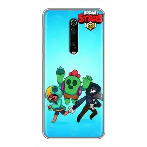 Чехлы Brawl Stars для Xiaomi Redmi K20 (AlphaPrint) (Трио героев)