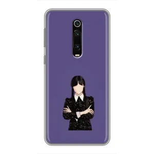 Чохли Венсдей на Xiaomi Redmi K20 Уенсдей (AlphaPrint) (Венздей у чорному)