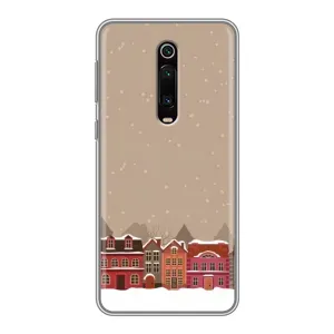Новорічні, Святкові Чохли для Xiaomi Redmi K20 - 2024 год (Зимове місто)