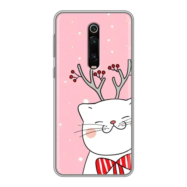 Чехол с принтом «Зимний кот» для Xiaomi Redmi K20