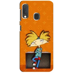 Бренднові Чохли для Samsung A20e - (PREMIUMPrint) (Арнольд)