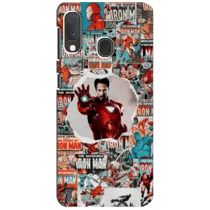 Чохли з героями Марвел Samsung A20e (VPrint)