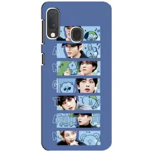 Чехлы BTS для Samsung A20e (AlphaPrint) (Bangtan)