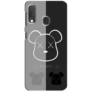 Чохли для Samsung A20e - Bearbrick Louis Vuitton (PREMIUMPrint) (БеарБрік очі)
