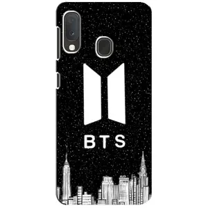 Чехлы BTS для Samsung A20e (AlphaPrint) (БТС Лого)