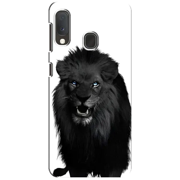 Чохол з принтом «Чорний ЛЕВ» для Samsung Galaxy A20e