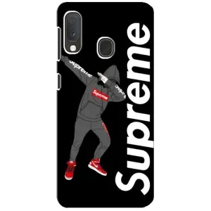 Чехол для Samsung A20e с картинкой Supreme (AlphaPrint) (Деб Суприм)