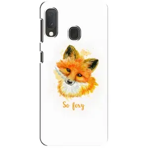 Чохли з картинкою Лисичка для Samsung A20e (VPrint) (Дівчинка Лиса)