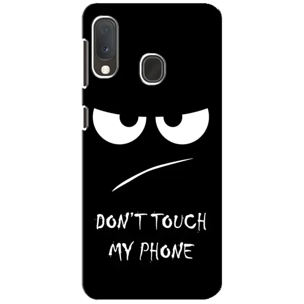 Чохол з принтом «Dont Touch» для Samsung Galaxy A20e Чохол з принтом «Dont Touch» для Samsung Galaxy A20e