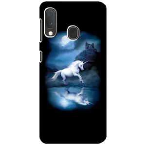 Чохол для Самсунг Ґалаксі А20е - (Єдинорожки - Новинки) (AlphaPrint) (Єдиноріг)