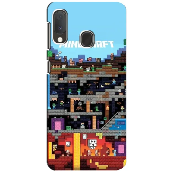Чохол з принтом «фон Minecraft» для Samsung Galaxy A20e Чохол з принтом «фон Minecraft» для Samsung Galaxy A20e