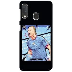 Чохли з футболістом Ерлінг Холанд для Samsung A20e (AlphaPrint) (гол Ерлінг Холанд)
