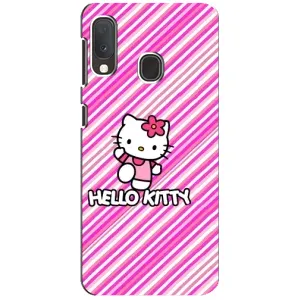 Чехол для Ребёнка на Самсунг Галакси А20е (VPrint) (Hello Kytty)