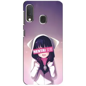 Чехлы Персонажи Аниме Наруто для Samsung A20e (AlphaPrint) (Hentai chan)