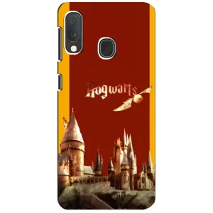 Чехлы с Гарри Поттером для Samsung A20e (AlphaPrint) (Hogwarts)