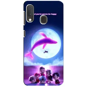 Чехлы BTS для Samsung A20e (AlphaPrint) (КИТ BTS)