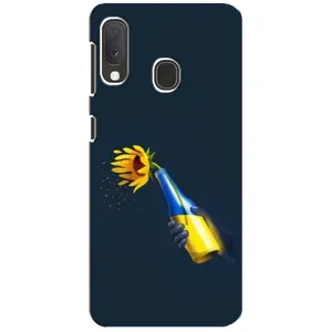 Чохол для Патріота України Samsung A20e - (AlphaPrint) (Коктель молотова)
