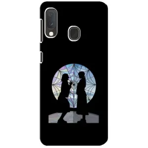 Чехлы Венсдей на Samsung A20e Уэнсдей (AlphaPrint) (комната Уэнздей)