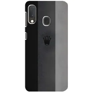 Чохол з Короною Самсунг Ґалаксі А20е - (AlphaPrint) (Коронка)