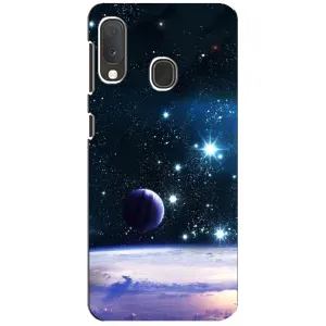 Космические Чехлы для Самсунг Галакси А20е (VPrint) (Космический вид)