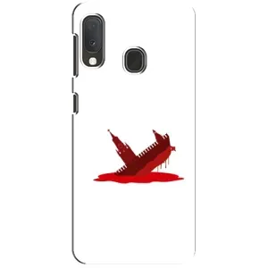 Чехол с принтом (Русский корабль...) для Самсунг Галакси А20е (AlphaPrint) (Кремлевский Корабль)