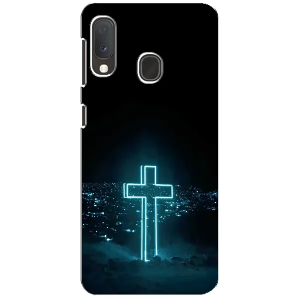 Чехол с принтом «Крест и город» для Samsung Galaxy A20e