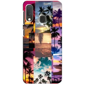 Силіконовий чохол з КАРТИНКАМИ літо для Samsung A20e (AlphaPrint) (Літня відпустка)