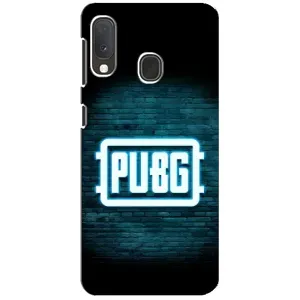 Чеjхол PUBG для Самсунг Ґалаксі А20е (AlphaPrint) (Лого PUBG)