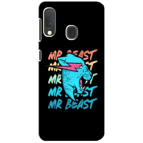 Чохол з принтом «logo Mr beast» для Samsung Galaxy A20e