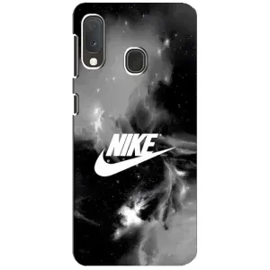 Чехол для Samsung A20e - с принтом Найк (AlphaPrint) (Лого Найк)