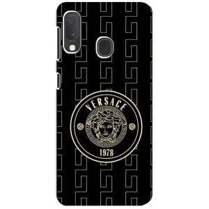 Чохли VERSACE для Самсунг Ґалаксі А20е (PREMIUMPrint) (Лого Версаче)
