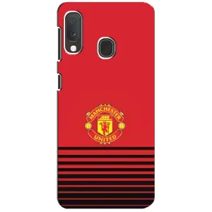 Чехол Манчестер Юнайтед для Самсунг Галакси А20е (AlphaPrint) (manchester united)