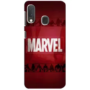 Чехол МАРВЕЛ для Самсунг Галакси А20е (AlphaPrint) (MARVEL)