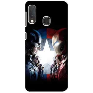 Чехлы с героями Марвел Samsung A20e (VPrint) (Марвел стайл)