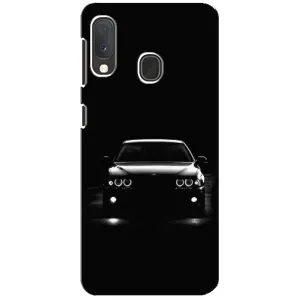 Чохол для Самсунг Ґалаксі А20е - з принтом БМВ (AlphaPrint) (Машина BMW)