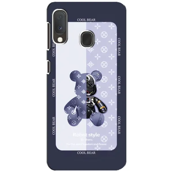 Чохол з принтом «Медведик LV» для Samsung Galaxy A20e