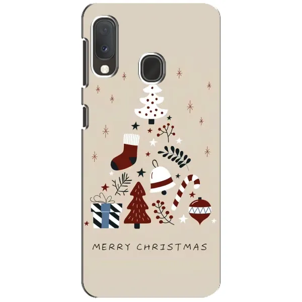 Чохол з принтом «Merry Christmas» для Samsung Galaxy A20e