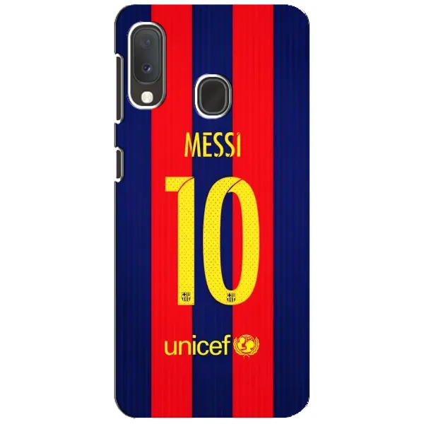 Чехол с принтом «Messi Barca 10» для Samsung Galaxy A20e