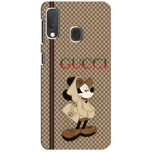 Чохли  GUCCI для Самсунг Ґалаксі А20е (AlphaPrint) (Mickey GUCCI)