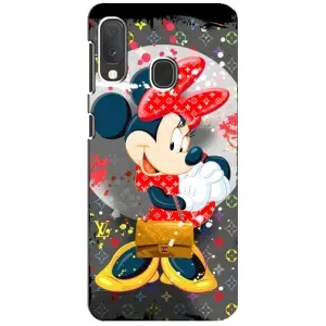 Чохол Disney Mouse Samsung A20e (PREMIUMPrint) (Minni з бантіком)