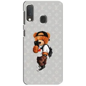 Бренднові Чохли для Samsung A20e - (PREMIUMPrint) (Ведмедик Луі)