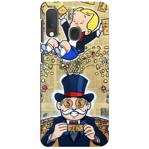 Чохол з принтом «Монополія Мен» для Samsung Galaxy A20e