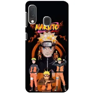 Naruto Anime Чехлы для Самсунг Галакси А20е (AlphaPrint) (Наруто из Аниме)
