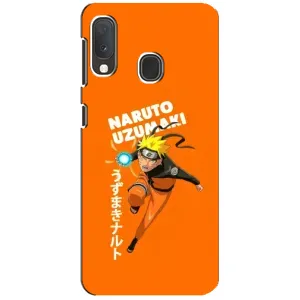 Naruto Anime Чехлы для Самсунг Галакси А20е (AlphaPrint) (Наруто узумаки)