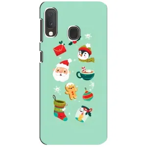 Новорічні Чохли для Самсунг Ґалаксі А20е (VPrint)