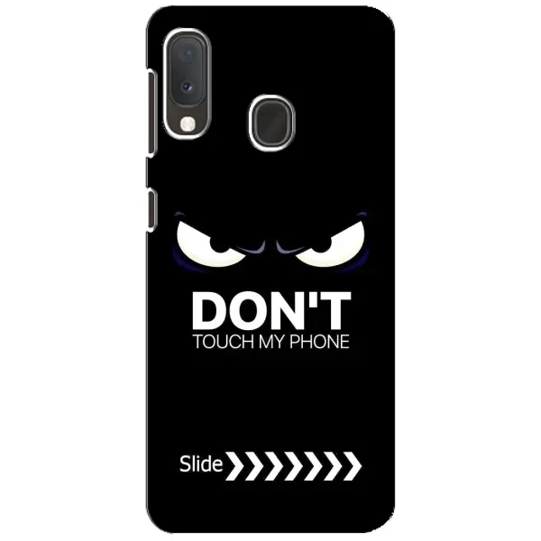 Чохол з принтом «Не чипай телефон» для Samsung Galaxy A20e Чохол з принтом «Не чипай телефон» для Samsung Galaxy A20e