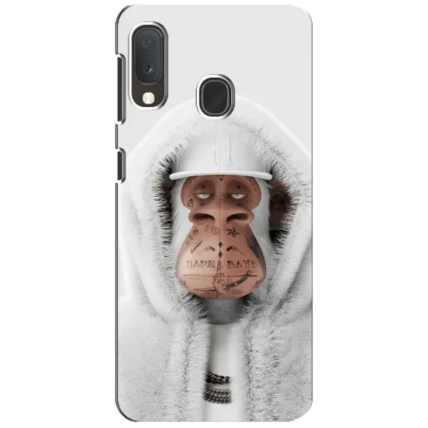 Чехол с принтом «обезьяна NFT в тату» для Samsung Galaxy A20e