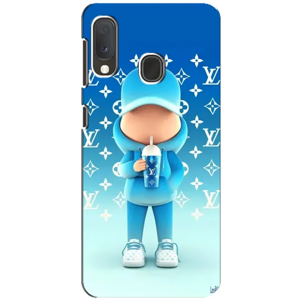 Чохол з принтом «Хлопець LV» для Samsung Galaxy A20e